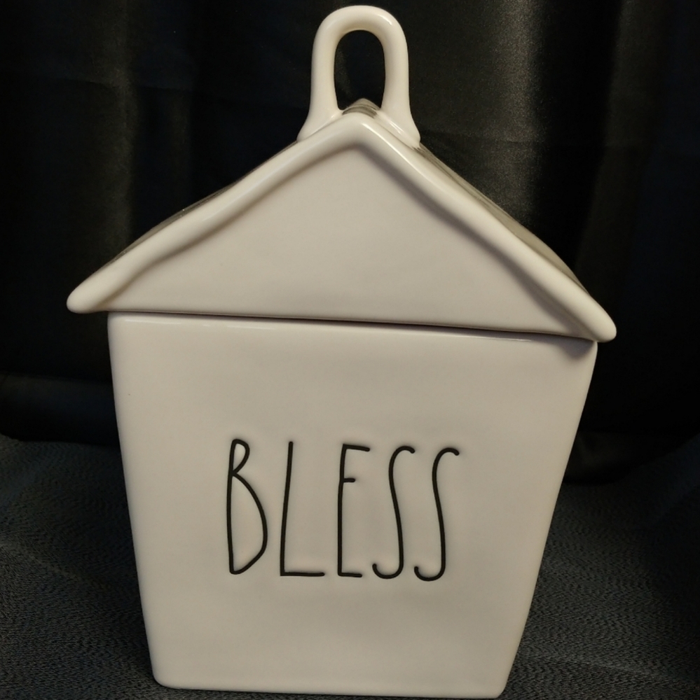 Rae Dunn Bless Cookie Jar